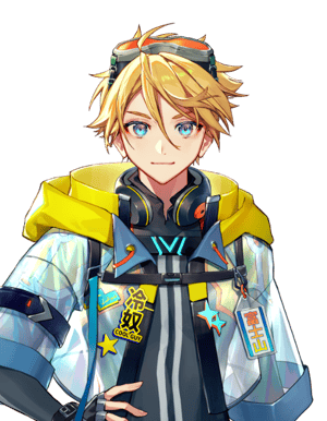 This is the Avatar Image for the Yu Q. Wilson NIJISANJI EN AI Voice and Text to Speech Generator